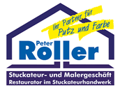 Stuckateur Roller Logo